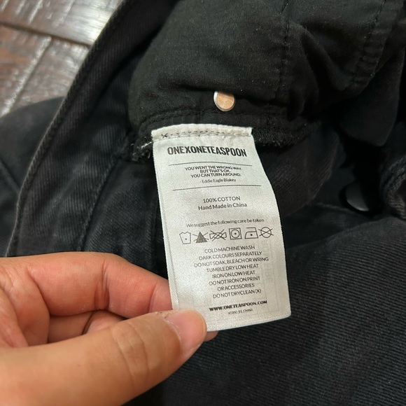 One Teaspoon Denim Shorts Size 29 - Picture 8 of 9